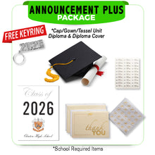 Load image into Gallery viewer, Clinton HS Announcement Plus Package