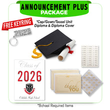 Load image into Gallery viewer, Oakdale HS Announcement Plus Package