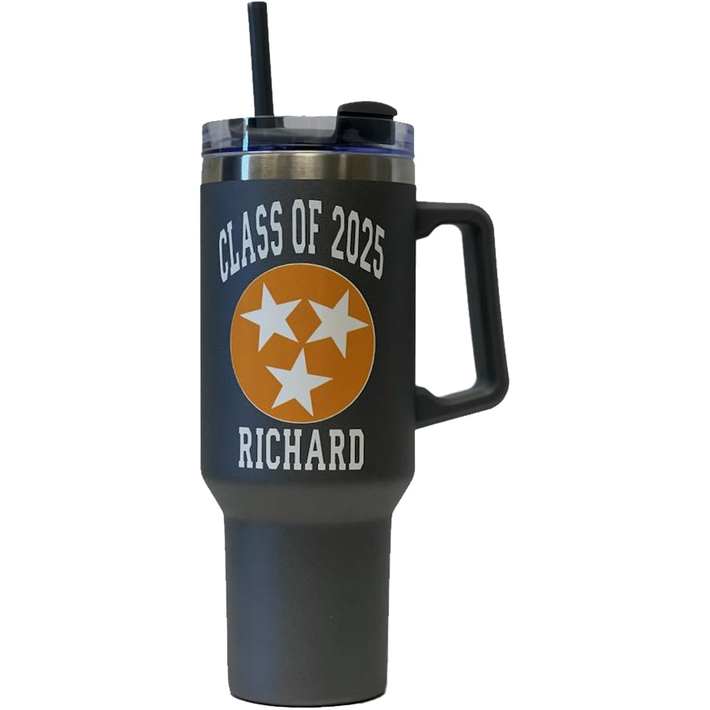 40oz TN Pride Personalized Handle Tumbler