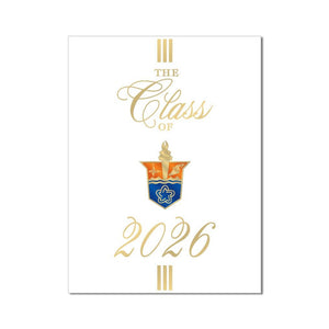 Personalized Official School Crest Announcements