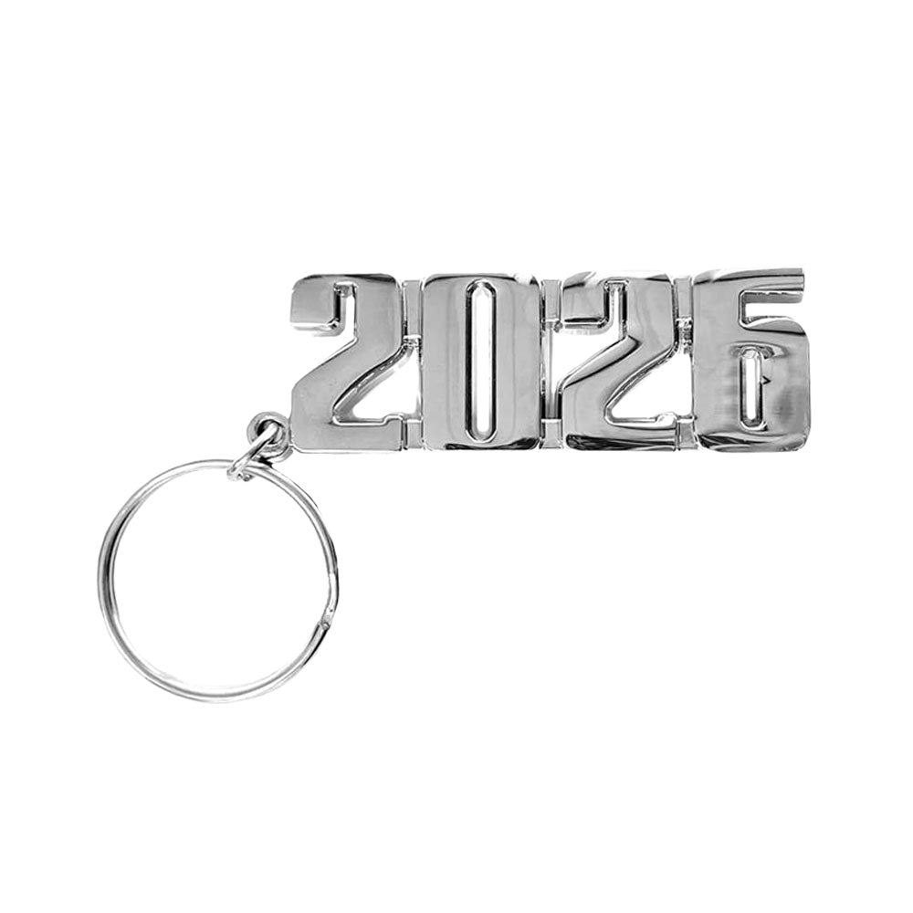2026 Silver Key Ring