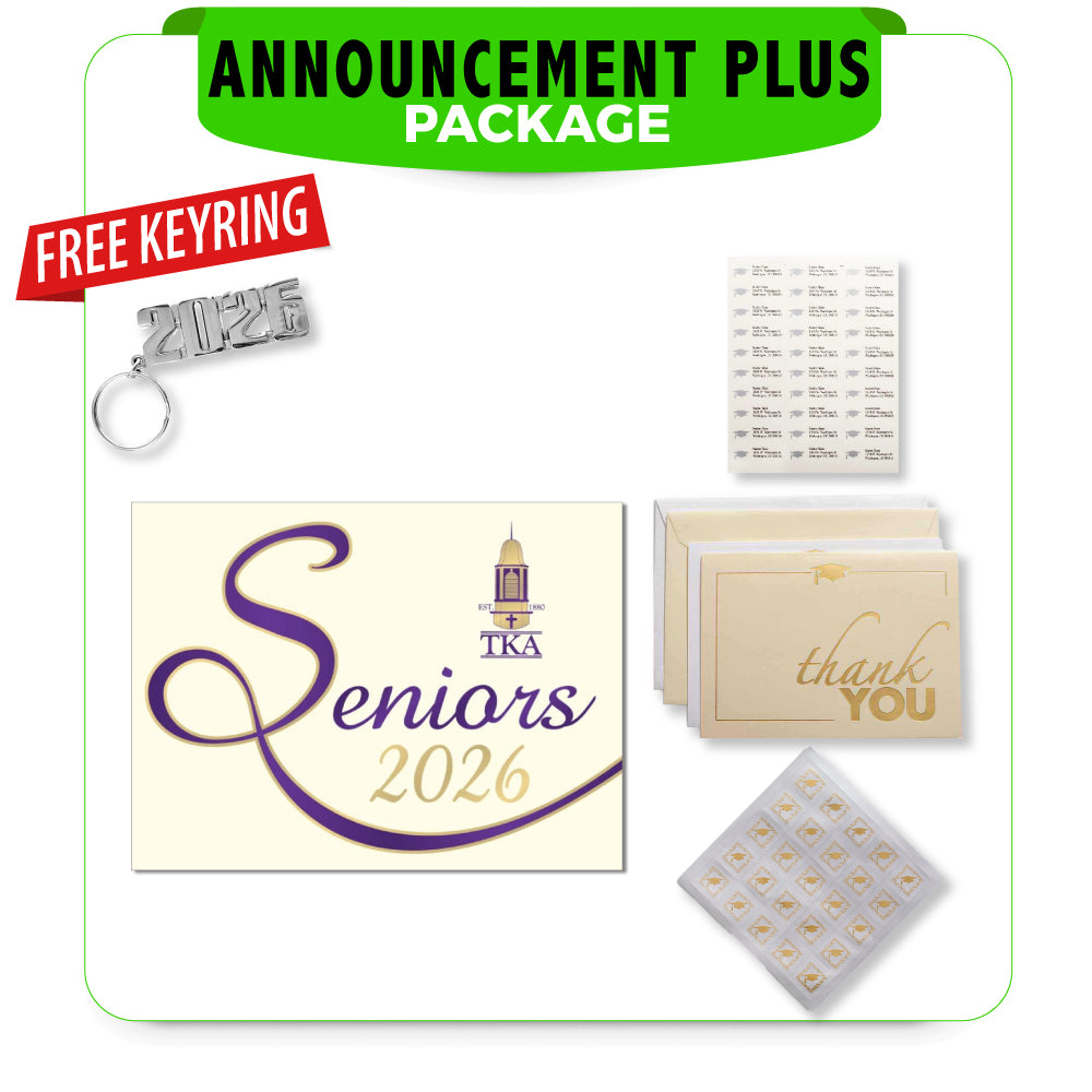 The King's Academy Announcement Plus Package