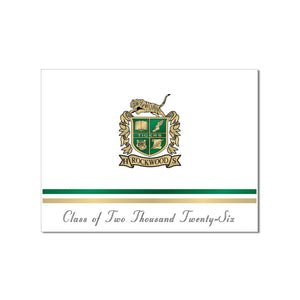 Personalized Official School Crest Announcements