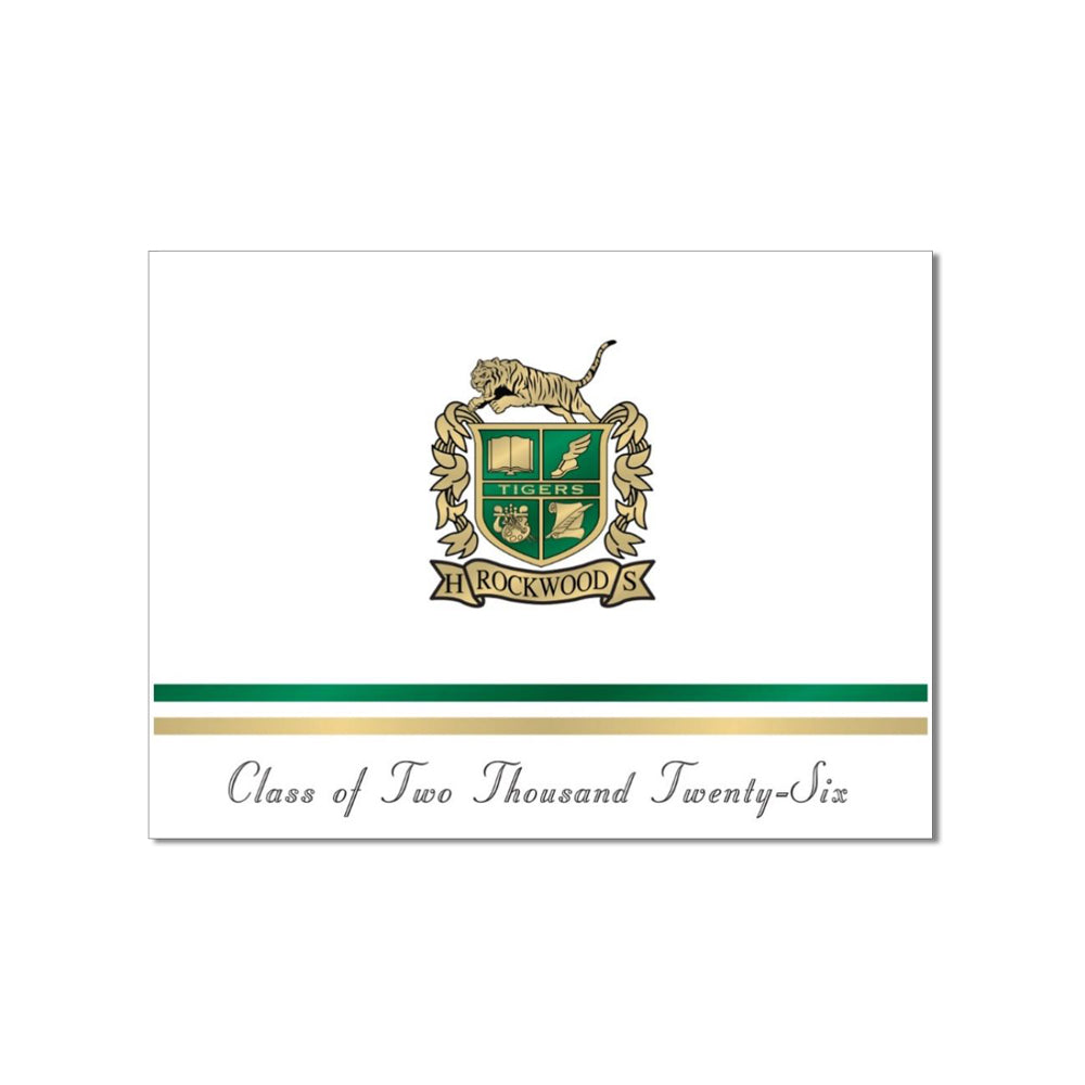 Personalized Official School Crest Announcements
