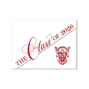 Personalized Official School Crest Announcements