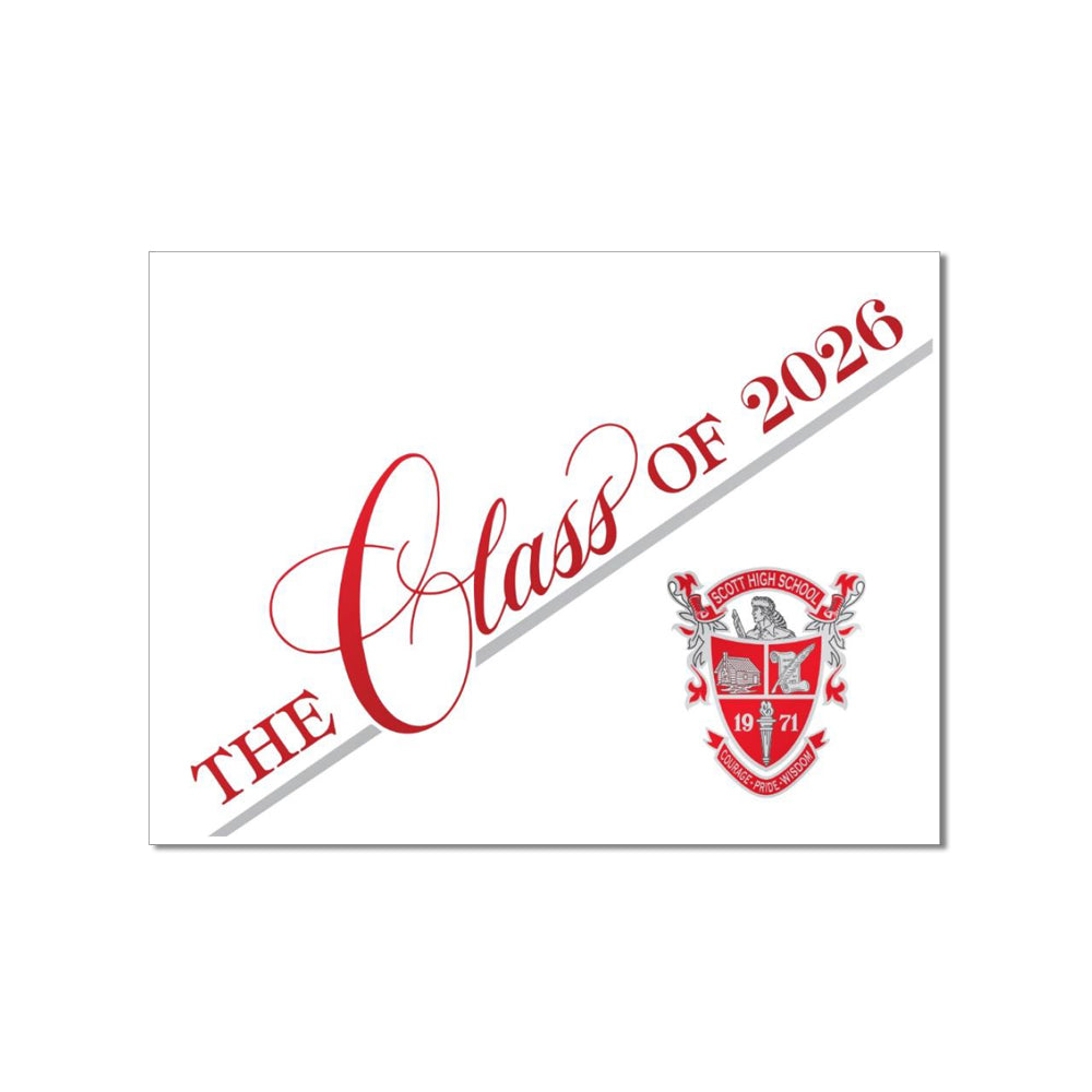 Personalized Official School Crest Announcements