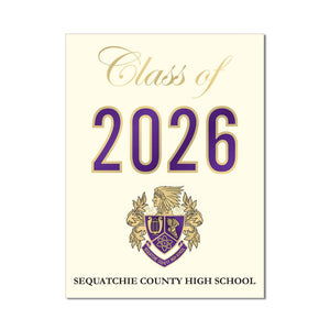 Personalized Official School Crest Announcements