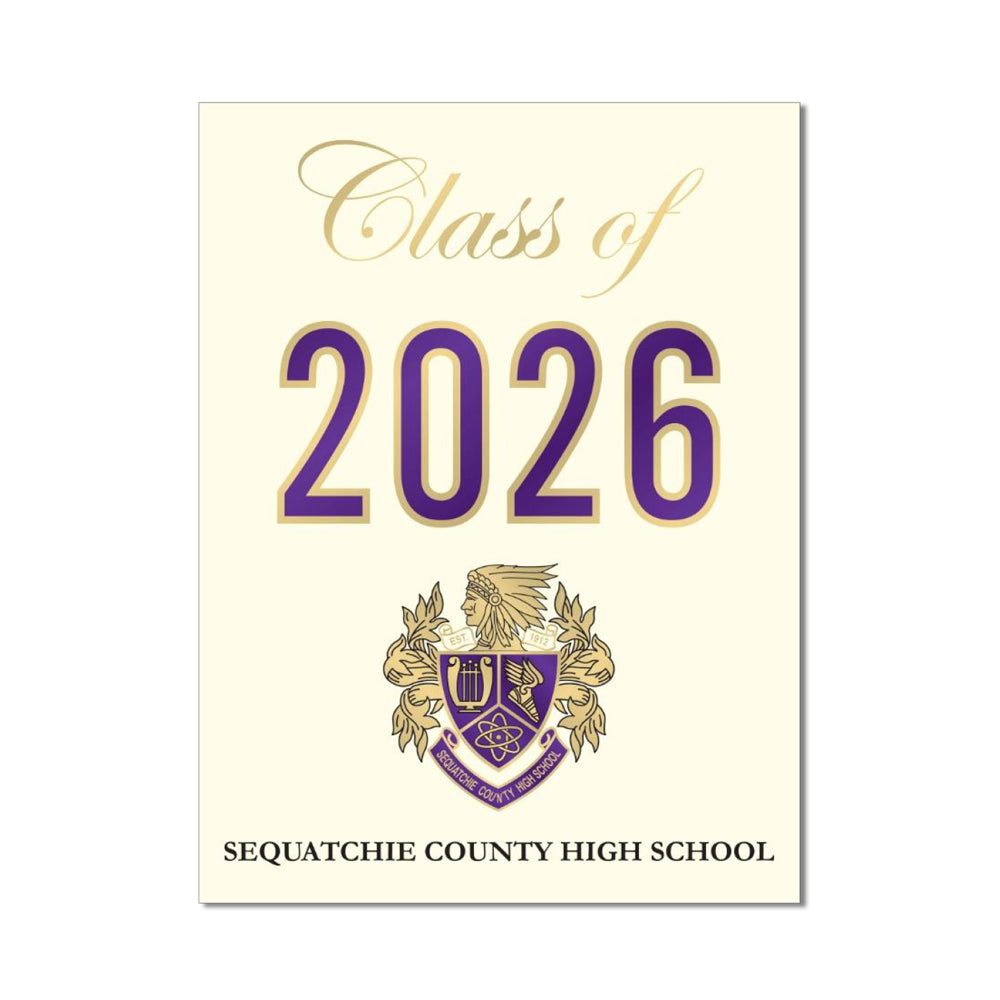 Personalized Official School Crest Announcements