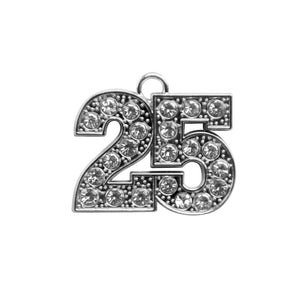 "25" Bling Year Date